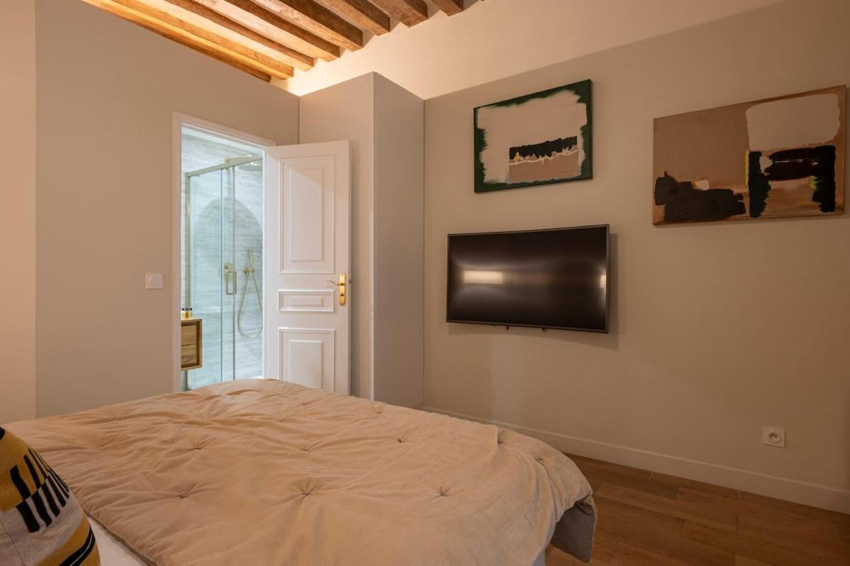 Le Marais Apartment Paris Bagian luar foto