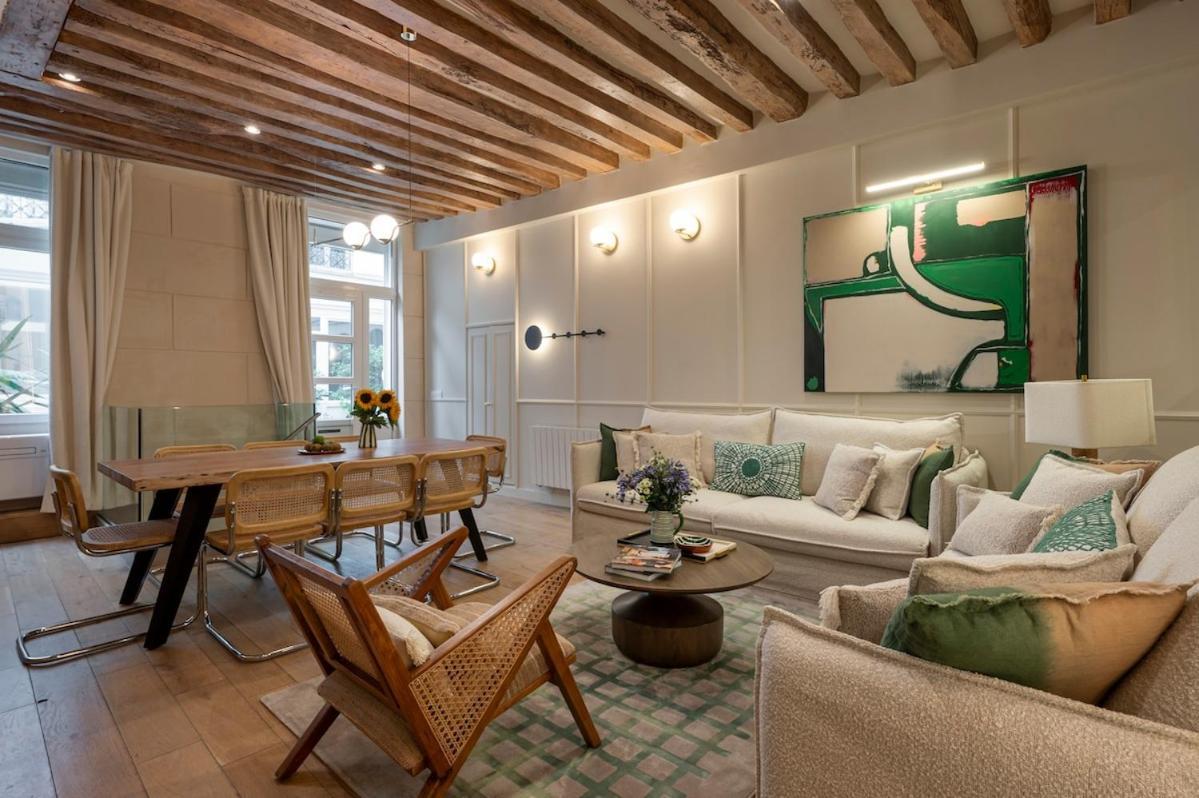 Le Marais Apartment Paris Bagian luar foto